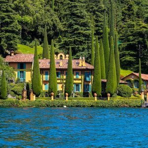 Villa La Cassinella in Ossuccio, near the comacina island and vi
